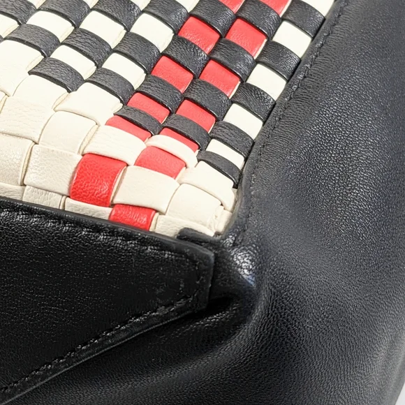 Rare Céline Woven leather tote large Firm - Picture 4 of 16